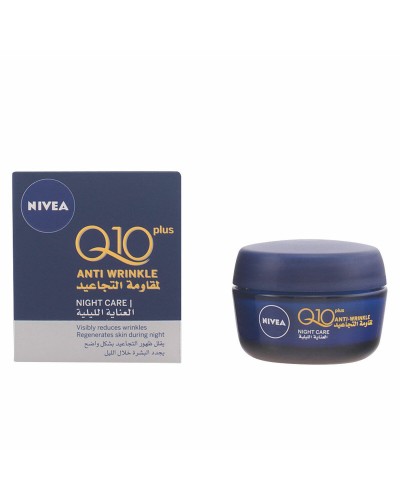 Nivea Q10+ Crème de Jour Anti-Rides 50ml - Anti-âge, Hydratante
