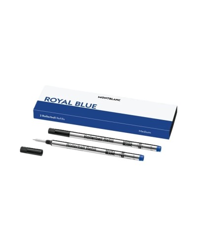 Montblanc Royal Blue - Cartuchos de Repuesto Azul (2 Unidades)
