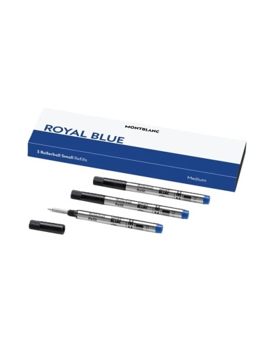 Montblanc ROYAL BLUE: Fountain Pen Ink Cartridges Light Blue (3 Units)
