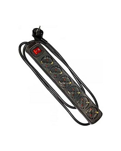 Stopcontactenstrip 6 Tomas met Interruptor EDM Schuko (1,5 m)