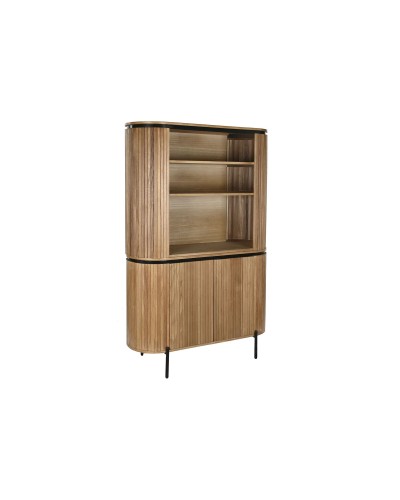 ESPRIT Home Anrichte Natur | 110 x 39 x 172 cm | Viel Stauraum
