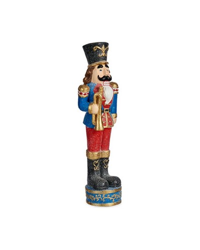 Decoratieve figuren Blauw Notenkraker 15 x 65,5 x 21,5 cm Keramisch