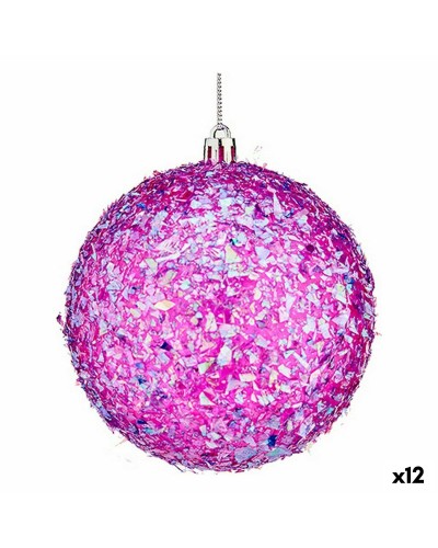 Joulupallosetti Purppura 10 cm (12 osaa)