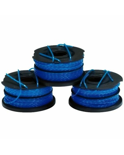 Hilo para cortabordes Black & Decker para cortes suaves y fluidos.
