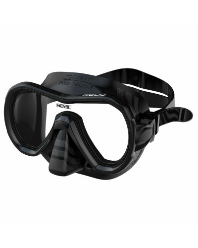 Seac Schwimmbrille Schwarz Antibeschlag Einheitsgröße - Schwimmbad/Meer
