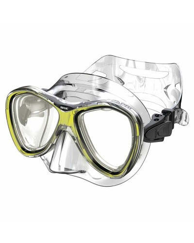 Seac Occhialini Nuoto Gialli - Antiappannante, Taglia Unica - Piscina/Mare
