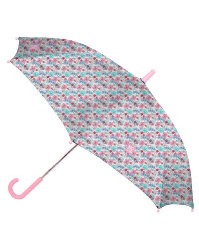 Moos Ombrello Flores Multicolore Ø 86 cm - Antivento, Portatile
