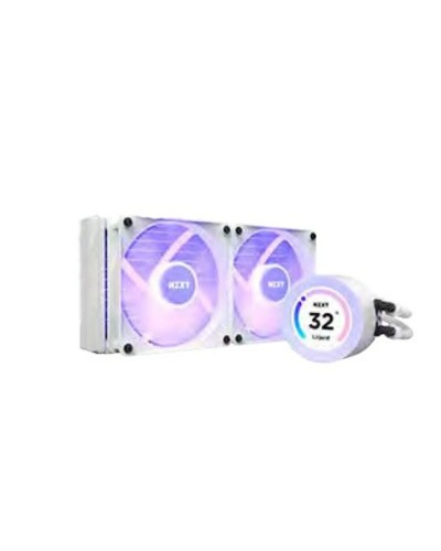 NZXT Kraken Elite RGB 240 - CPU Liquid Cooler - White, LED, Silent
