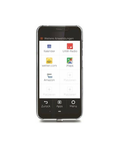 Gigaset GS195LS Black: Smartphone 32GB, 2GB RAM, HD+ Display
