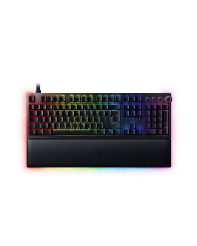 Razer Huntsman V2: Tastiera Gaming Qwerty Spagnolo - Nero, Ottica Veloce
