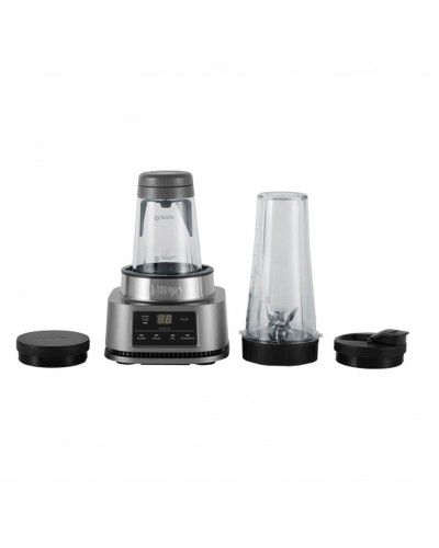 NINJA Blender CB100EU: 1100W, 700ml, Black Silver - Powerful & Fast
