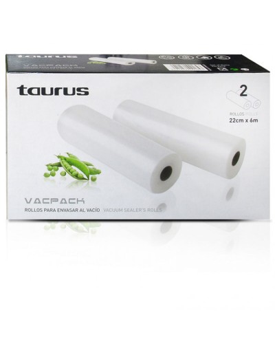 Taurus Vakuumierrollen 22x6 cm - Kompatibel mit Maschine 999258000
