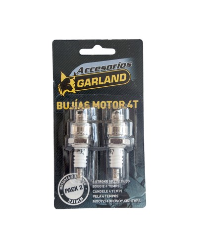 Zündkerze Garland RJ19LM Motor Rasenmäher Freischneider
