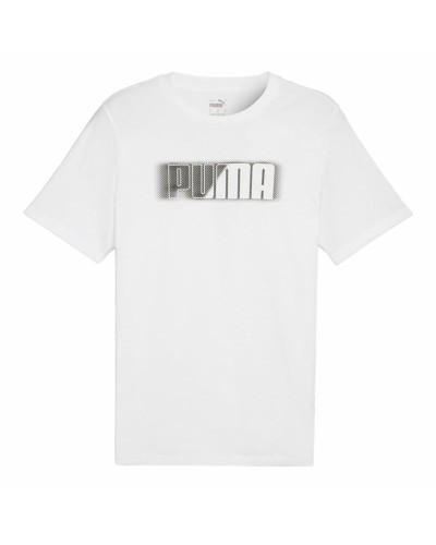 Puma T-shirt Homme Graphics Wording - Manches Courtes Sport Coton
