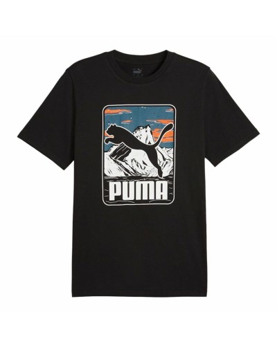 Puma GRAPHICS Mountain : T-shirt Homme Manches Courtes - Sport & Décontracté
