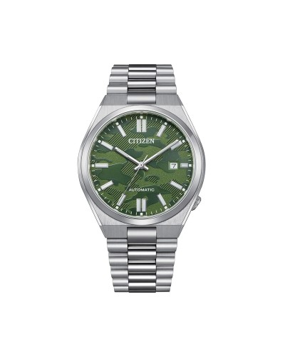 Citizen NJ0159-86X : Montre Automatique Homme Acier Inoxydable Vert
