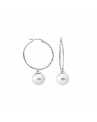 Majorica Pendientes Mujer Perla Clásica Plata 925 - Elegantes y Refinados
