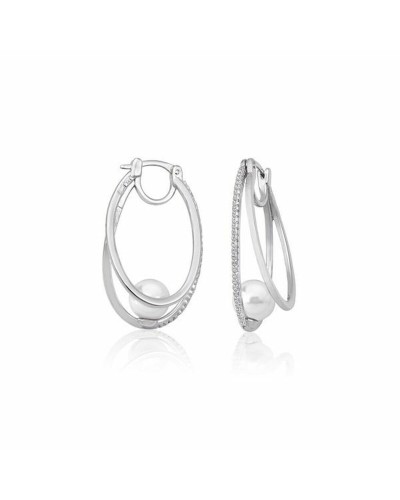 Majorica Women's Earrings Classic White Pearl - Elegant and Refined
