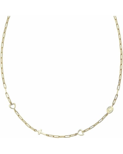 Women's Amen Necklace Sterling Silver 925 Cross Zirconia - Elegant and Luminous
