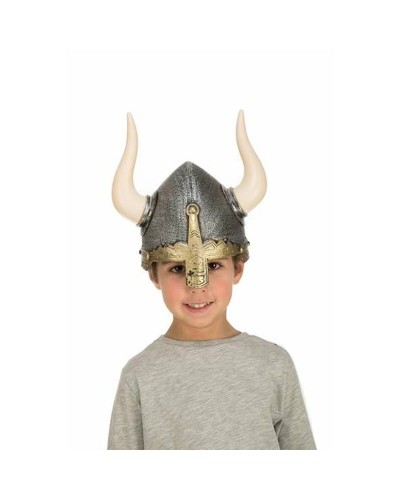 My Other Me Casco Vikingo Gris 57cm - Disfraz/Accesorio Teatro
