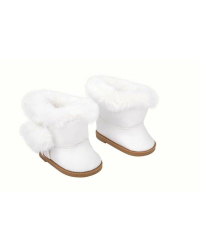 Arias: Scarpe Bambola Bianco 40cm - Accessorio Moda Bambole
