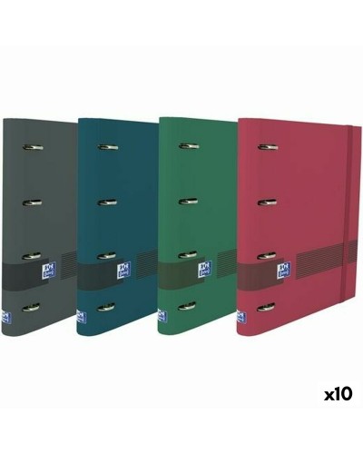 Oxford EuropeanBinder A4+ Classeur à Anneaux - Lot de 10 Unités
