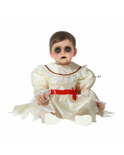 Disfraz Bebé Muñeca Sanguinaria Halloween - Talla Única - Horripilante
