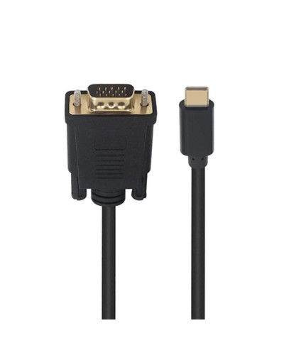 Adapter USB-C naar VGA Ewent EC1052 Zwart 1,8 m