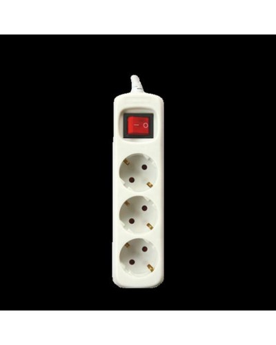 Multiprise Bloc d'alimentation Silver Electronics 9640 - Protection contre les surtensions - Maison/Bureau
