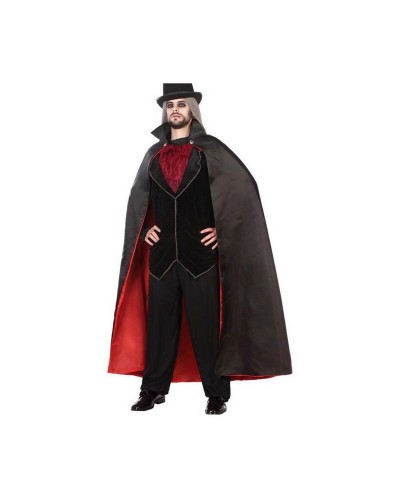 Mantello Vampiro Multicolore - Taglia Unica - Costume Halloween/Cosplay
