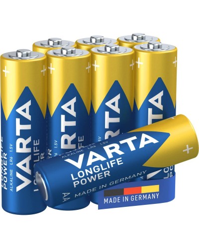 Varta Longlife Power AA - Pilas Alcalinas 1.5V Stilo - Larga Duración
