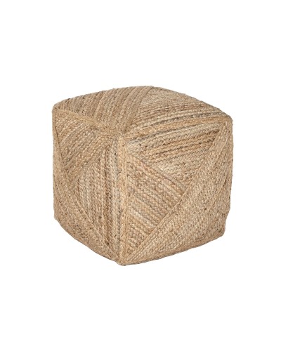 Footrest Home ESPRIT Natural 45 x 45 x 48 cm