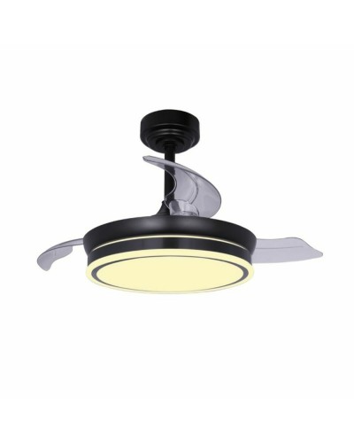 Takfläkt CristalRecord 85-065-46-180 Svart 45 W Ø 92 cm