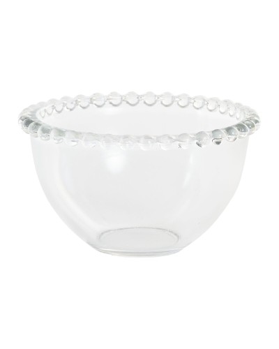 Bowl Home ESPRIT Transparent Crystal 460 ml 13,3 X 13,3 X 7,5 CM