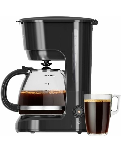 Filterkaffeemaschine Solac CF4037 Schwarz 600 W 6 Tassen 6 Stück