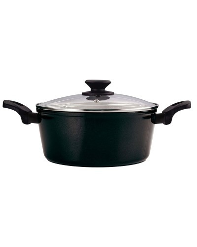 Gryta med lock Fagor VIVANT 20 NEGRA Svart Aluminium 6 L