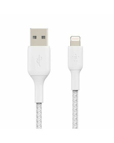 Cavo USB a Lightning Belkin CAA002BT1MWH Bianco 1 m