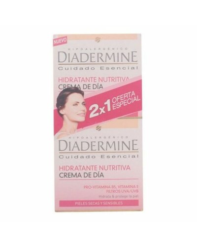 Unisex kosmetiikkasetti Diadermine Crema Hidratante Nutritiva Dia Ps 50 ml 2 Kappaletta
