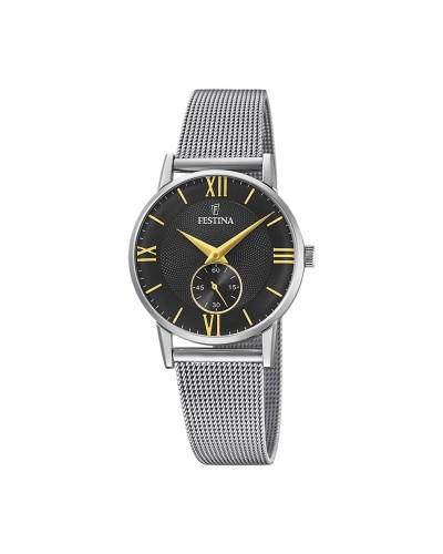 Herrenuhr Festina F20572/4 Schwarz Silberfarben