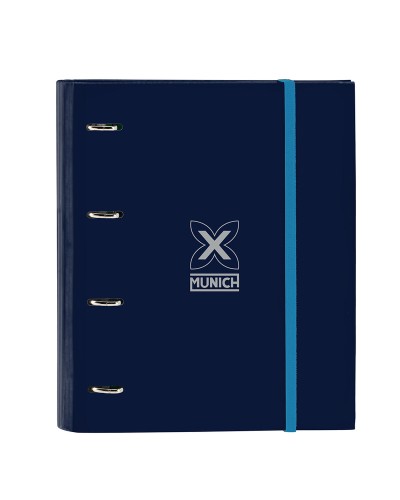 Ringbuch Munich Blau A4