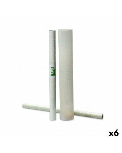Självhäftande bokomslag Apli Transparent 0,5 x 20 m (6 antal)