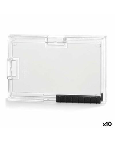 ID-kortshållare Durable PUSHBOX DUO Transparent Plast 5,4 x 8,7 cm (10 antal)