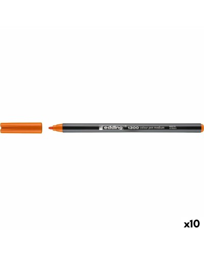 Rotulador Edding Naranja (10 Unidades)
