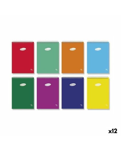 Set of exercise books Pacsa BASIC 1/12 80 Sheets 10 Pieces (12 Units)