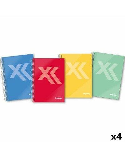 Boek over Ringen Imprex A5 80 Lakens (4 Stuks)