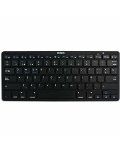 Tastiera Nilox NXKB01B Nero Qwerty in Spagnolo