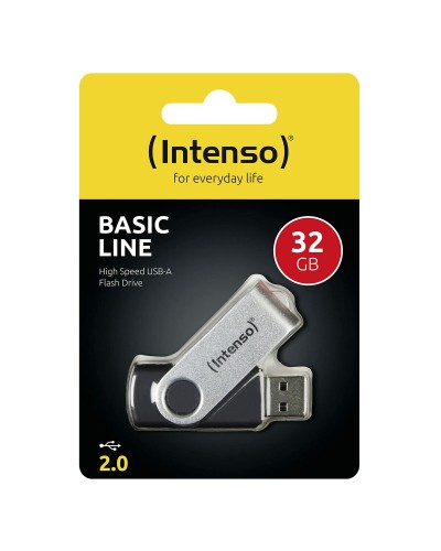 USB-minne INTENSO Basic Line Svart 32 GB