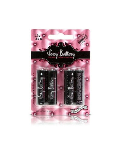 Sexy Batterie - AA Alkaline Batterien - 4 Stück - Lange Lebensdauer
