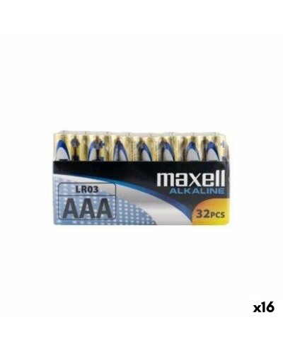 LR03 Alkaliparistot Maxell AAA (32 Kappaletta) (16 osaa)