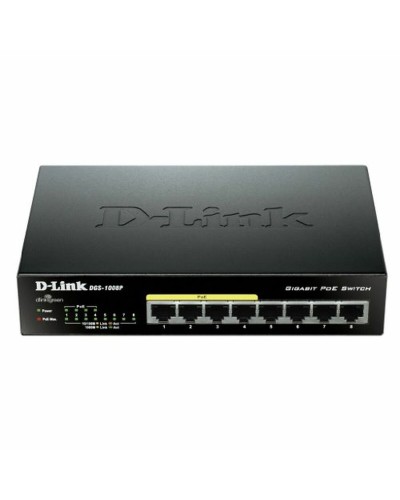 Schakelaar D-Link DGS-1008P/E